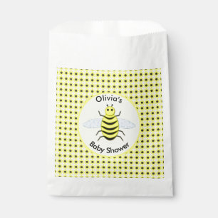 Cute Yellow Baby bee Gender Neutral Baby Shower Favour Bag