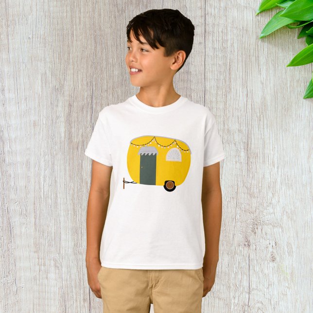 Cute Yellow Caravan T-Shirt (Creator Uploaded)