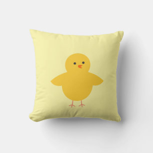Cute yellow chick cushion