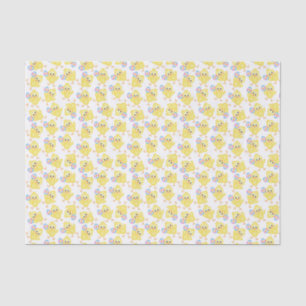 Cute Yellow Chick Pattern Easter Tissue Paper