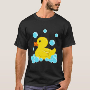 Cute Yellow Duck Duckie Bath Toys Rubber Ducky T-Shirt