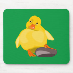 Cute Yellow Duck - Mouse Pad