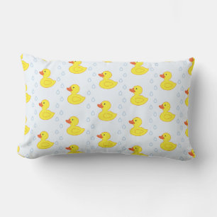 Cute Yellow Duck Pattern Baby Girl Lumbar Cushion