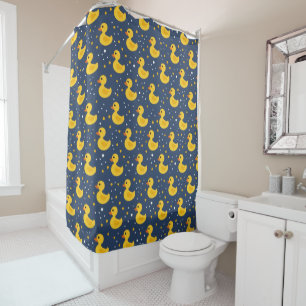 Cute Yellow Ducklings Shower Curtain