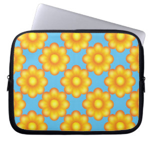 Cute Yellow Flower Laptop Sleeve