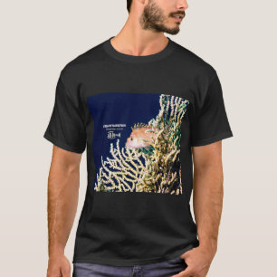 Cute Yellow Hawkfish on the sea-fan. T-Shirt
