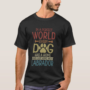 Cute Yellow Lab Dog Labrador Retriever Mum T-Shirt