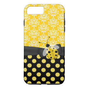 Cute Yellow Ladybug iPhone 7 Plus case