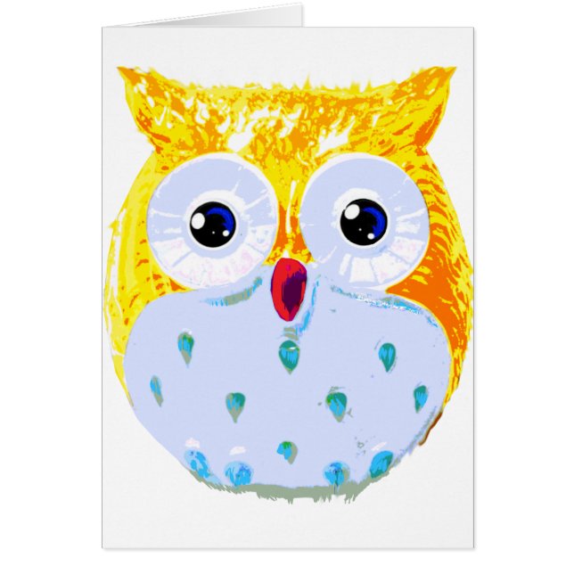 Cute Yellow Owl (Front)