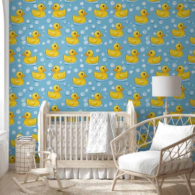 Cute Yellow Rubber Ducks Wallpaper (Kids)