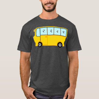 Cute Yellow School Bus 2 T-Shirt