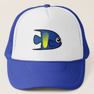 Cute Yellowbar Angelfish Trucker Hat