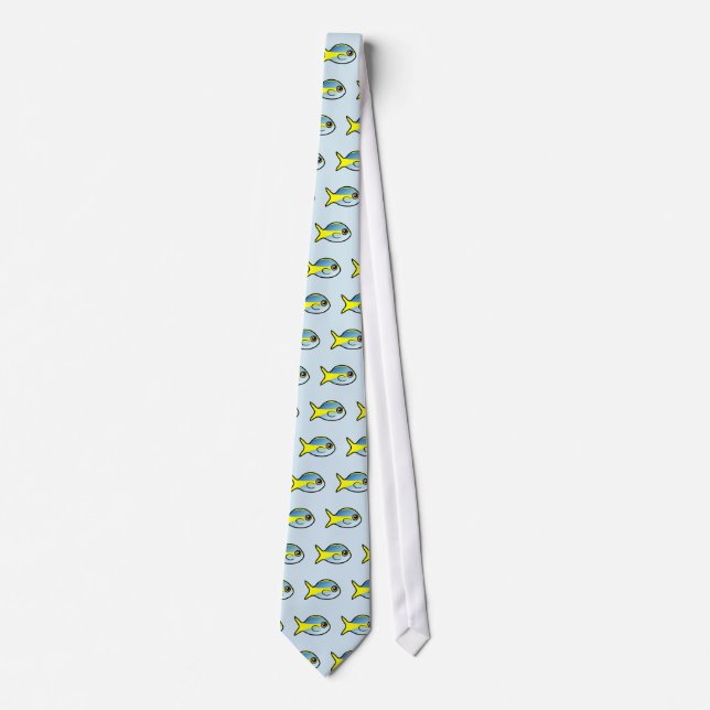 Cute Yellowtail Snapper Tie (Front)