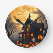 Cute yet Spooky Ghosts and Haunted Forest