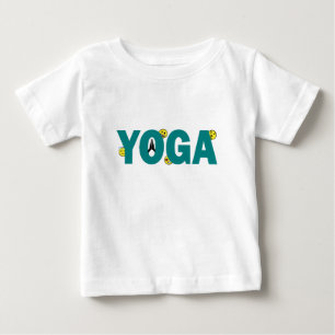Cute Yoga Emoji Baby T-Shirt 