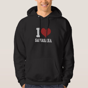Cute Yogi Namaste & Meditation Om Zen Savasana Yog Hoodie