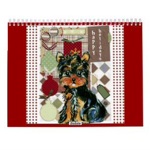 Cute Yorkie Calendar