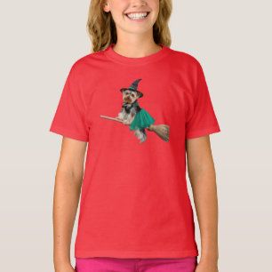 Cute Yorkie Halloween Kids' T-Shirt