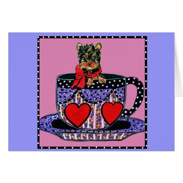 Cute Yorkie Poo (Front Horizontal)