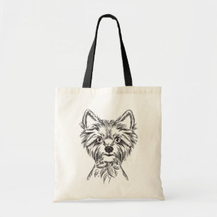 Cute Yorkie Puppy Dog Lover Yorkshire Terrier Tote Bag