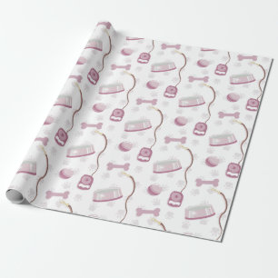 Cute Yorkshire Terrier Birthday Wrapping Paper