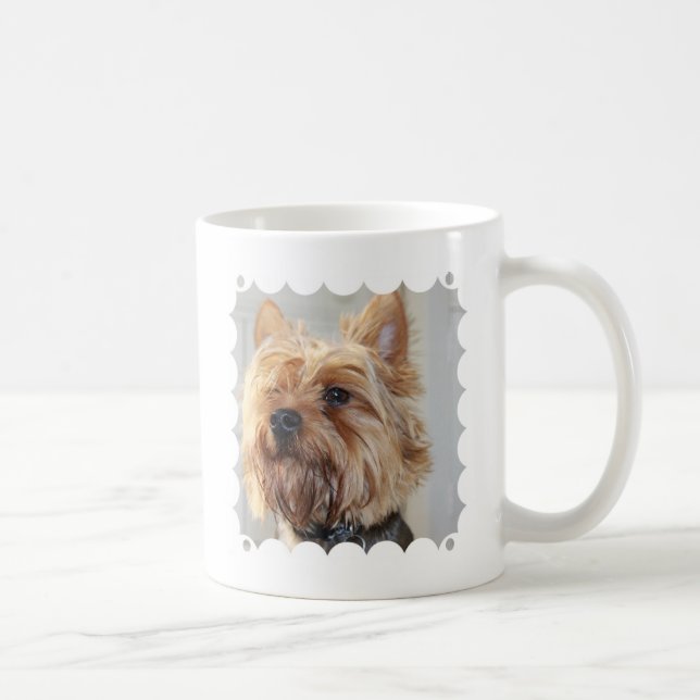 Cute Yorkshire Terrier Coffee Mug (Right)
