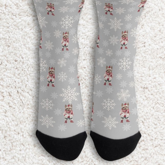 Cute Yorkshire Terrier Yorkie Socks (Creator Uploaded)