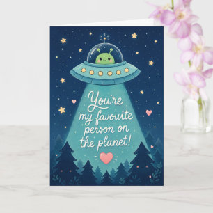 Cute You Are My Favourite Person On The Planet Card