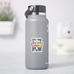 Cute "You Had Me At Boba" Kawaii Bubble Tea