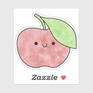 Cute yummy apple