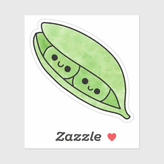 Cute yummy peas (Sheet)