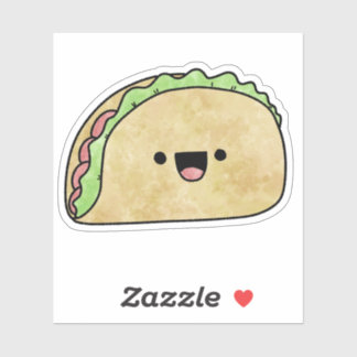 Cute yummy taco