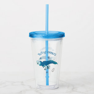 Cute Yutyrannus Acrylic Tumbler