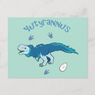Cute Yutyrannus Postcard
