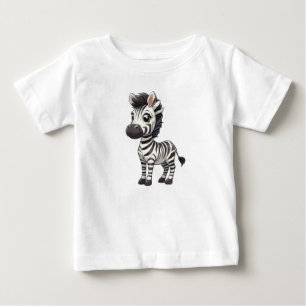 Cute Zebra Baby T-Shirt