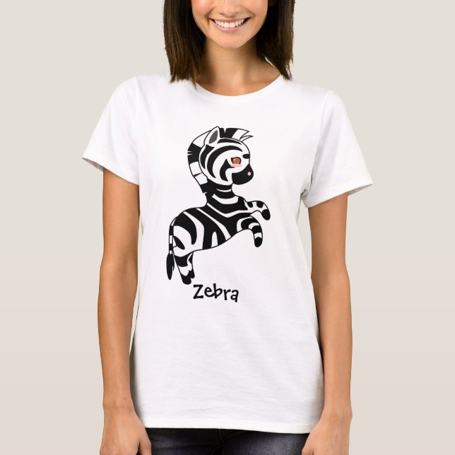 Cute Zebra Shirt (Front)