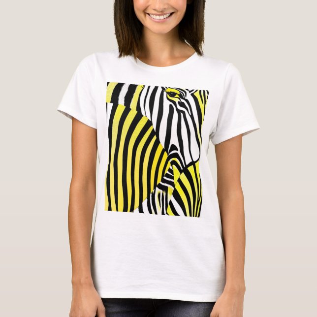 Cute Zebra stripes T-Shirt (Front)