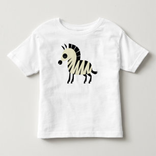 Cute Zebra Toddler T-Shirt