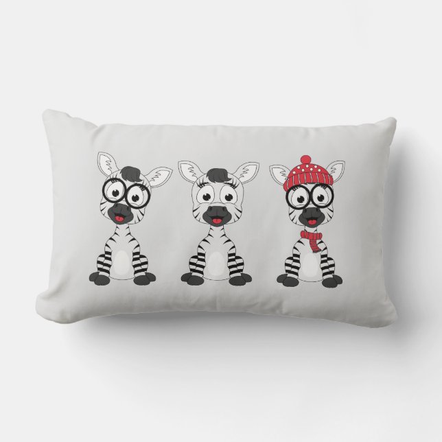 Cute Zee  Lumbar Cushion (Front)