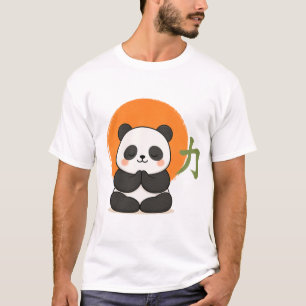 Cute Zen Panda – Kawaii Meditating Panda Japanese T-Shirt