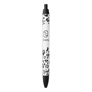 Cute Zodiac Sign/Cancer Black Ink Pen