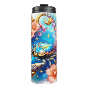 Cute Zodiac Sign/Scorpio Thermal Tumbler