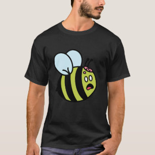 Cute Zombie Bee Zombee Halloween Graphic Funny Sar T-Shirt