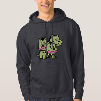 Cute Zombie Dogs Halloween Hoodie – Funny Spooky D