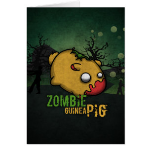 Cute Zombie Guinea Pig
