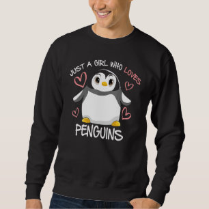 Cute Zoo Animal Bird Women Just A Girl Who Loves P Sweatshirt