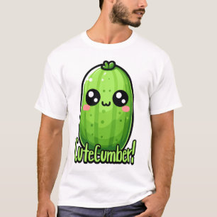 Cutecumber! Cute Cucumber Pun T-Shirt