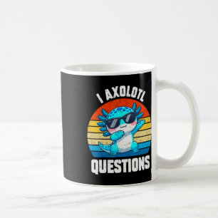 Cutei Axolotl Questions Kids Toddler Teens Boy Ani Coffee Mug