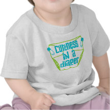 Cuteness in a Diaper Baby Shirt