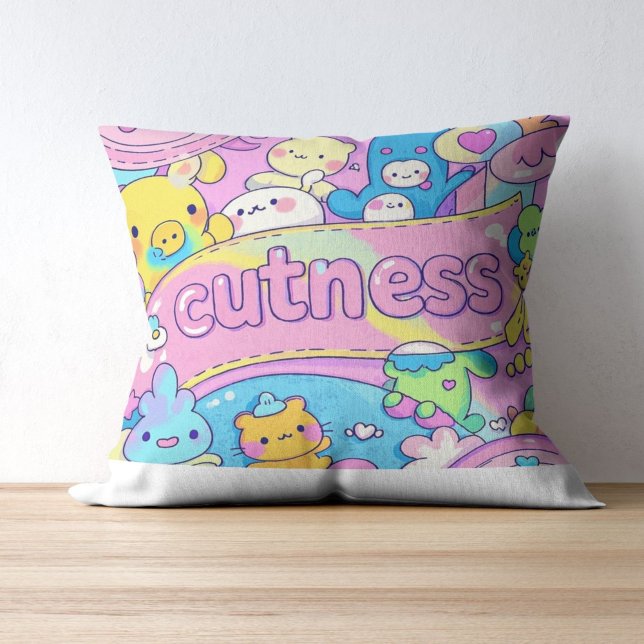 Cuteness Overload ، Kawaii Cartoon Friends" Coffee Mug (Creator Uploaded)